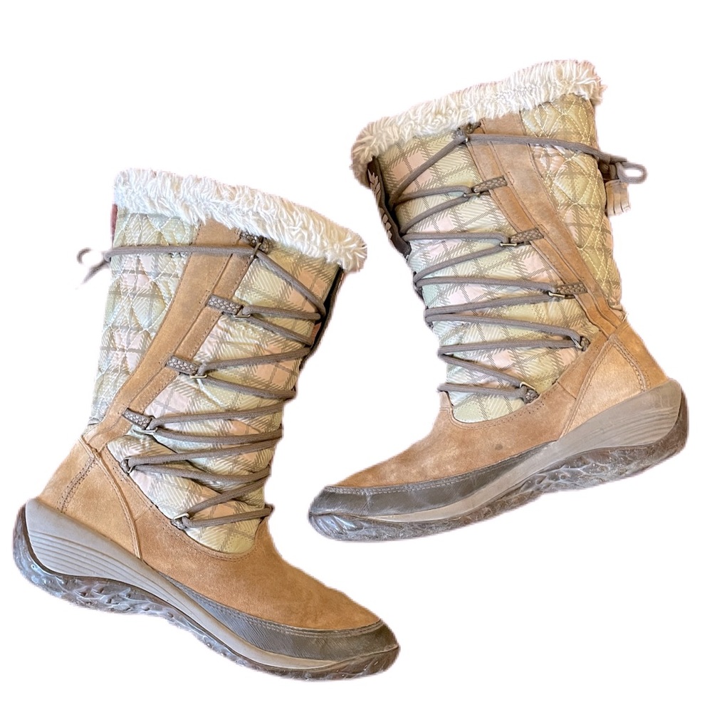 Cushe Women's Alpine Fresh Snow Tan Suede boots